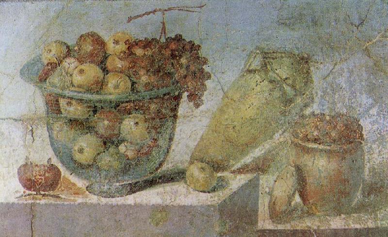 unknow artist Wall painting from the House of Julia Felix at Pompeii Sweden oil painting art